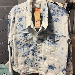 NWT Levi’s Tie Dye Jean Jacket